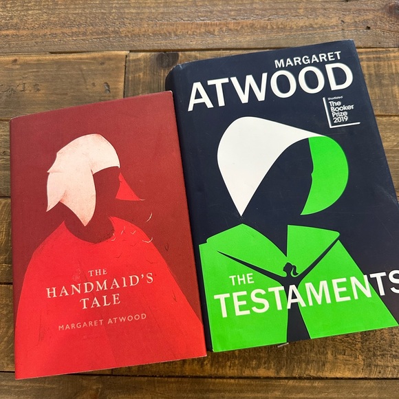 The Handmaid's Tale and The Testaments Book Set by Margaret Atwwod - Picture 1 of 4